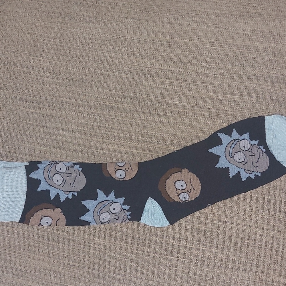 Rick And Morty Socks